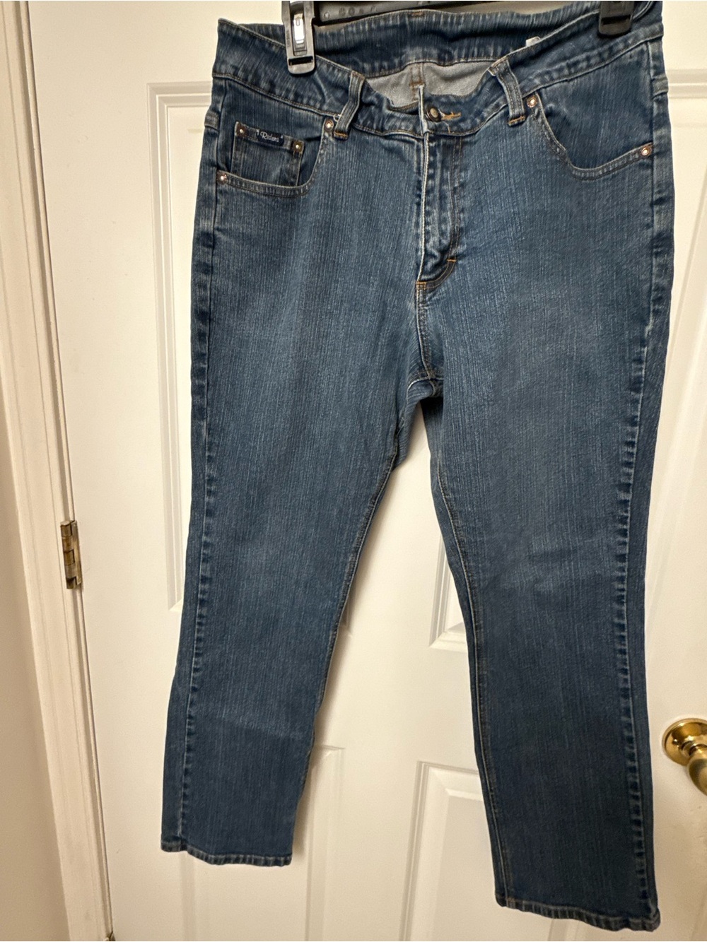 Riders by Lee Women's Blue Straight-Leg Jeans